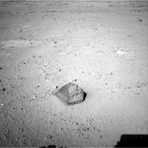 Curious Rock found by Curiosity