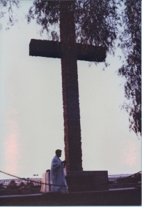 The Father Under The Mission Cross