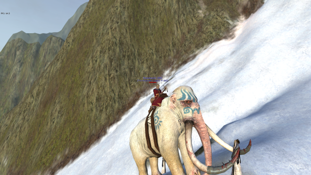 Enzomatrix-Age of Conan Riding Blue Snow Mammoth 