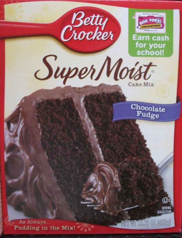 Betty Crocker’s Chocolate Fudge Cake Mix