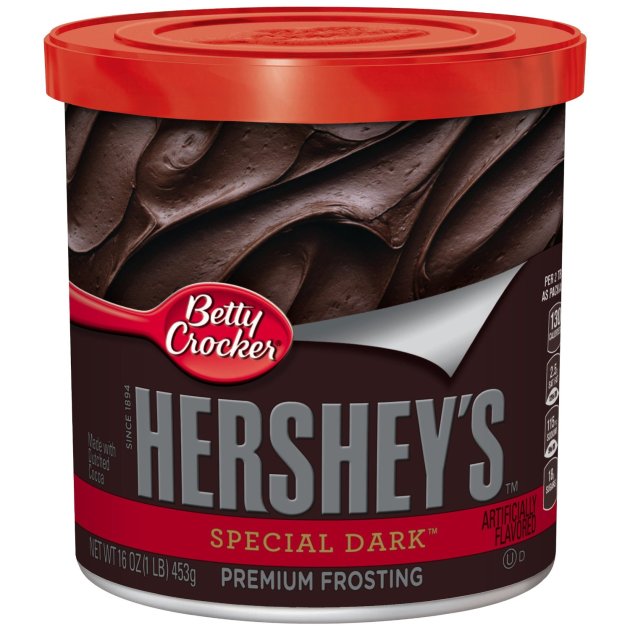 Betty Crocker Hershey's Special Dark Chocolate Premium Frosting, 16 oz