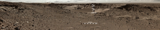 Mars Rover Looks For Route via Dingo Gap