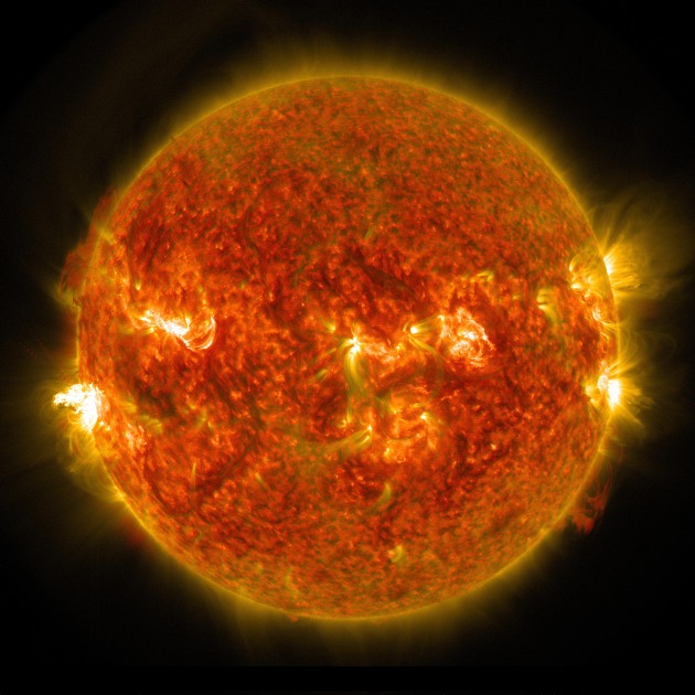 Solar Dynamics Observatory Captures Images of a Late Summer Flare
