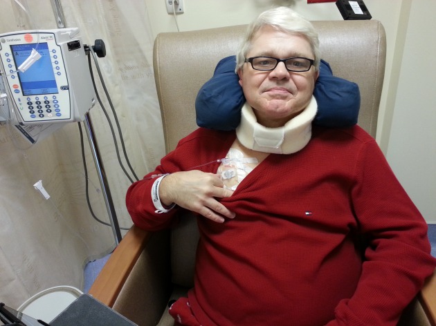 Danny Does Chemo - Porta-Cath Ready For Chemoterapy Drugs