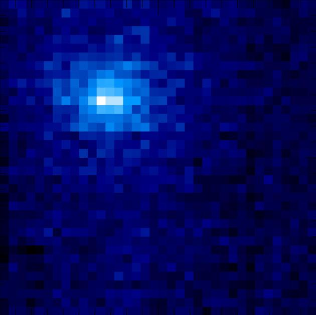 MAVEN Ultraviolet Image of ‘Siding Spring’ comet’s Coma