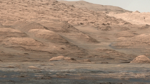 Mount Sharp Buttes and Layers