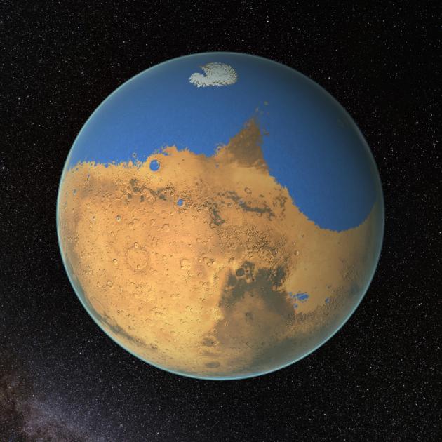 NASA Research Suggests Mars Once Had More Water Than Earth’s Arctic Ocean