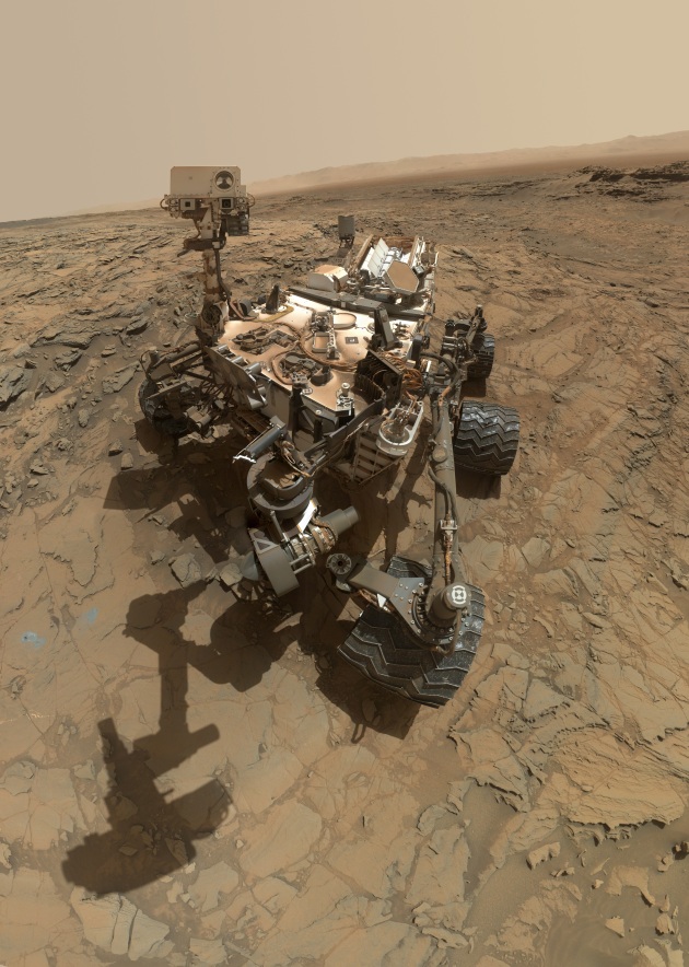 Martian Rover ‘Curiosity’ Self-portrait at ‘Big Sky’