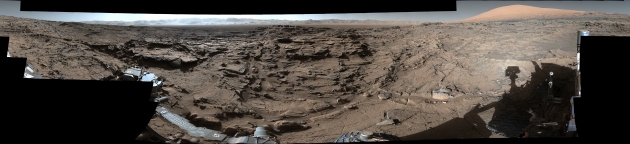 Full-Circle Vista from 'Naukluft Plateau' on Mars